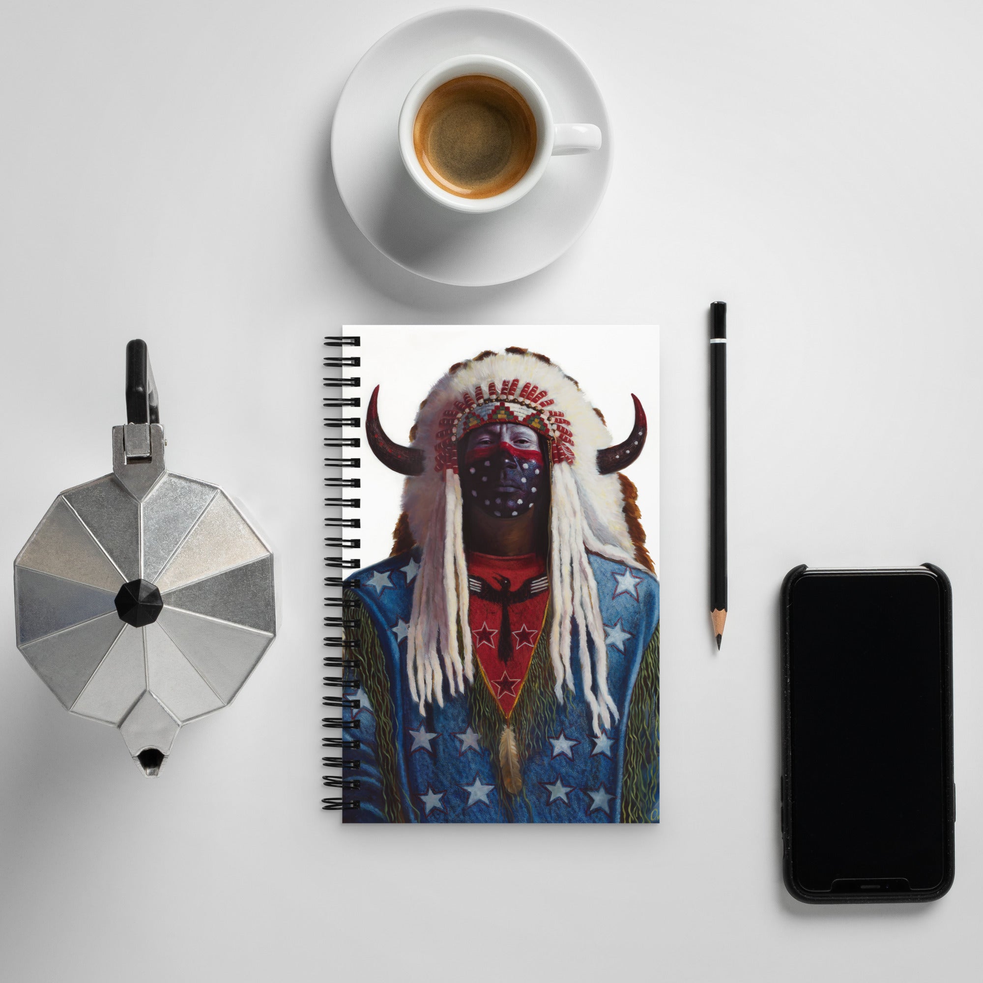 BLACK EAGLE | Spiral Notebook